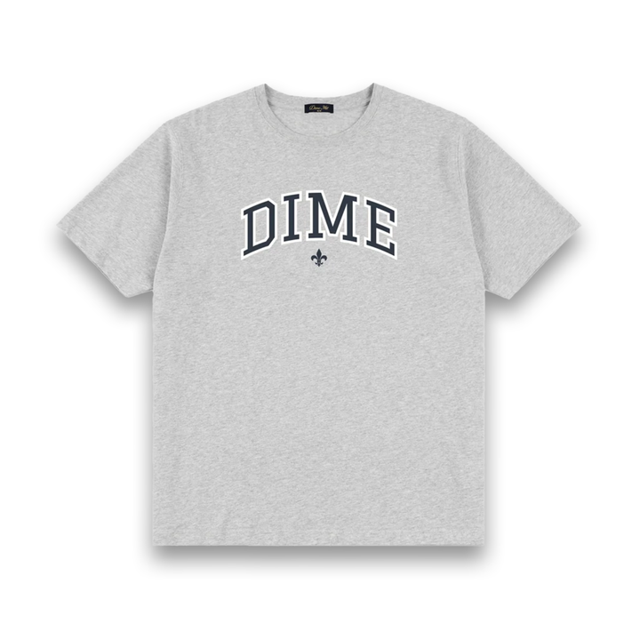 Dime Men's Varsity T-Shirt Grey