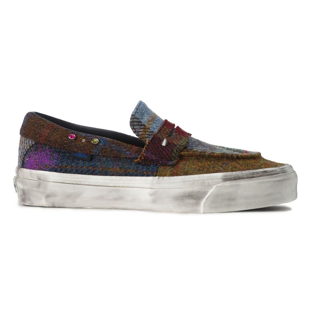 Vans Men's Harris Tweed Loafer Multicolor
