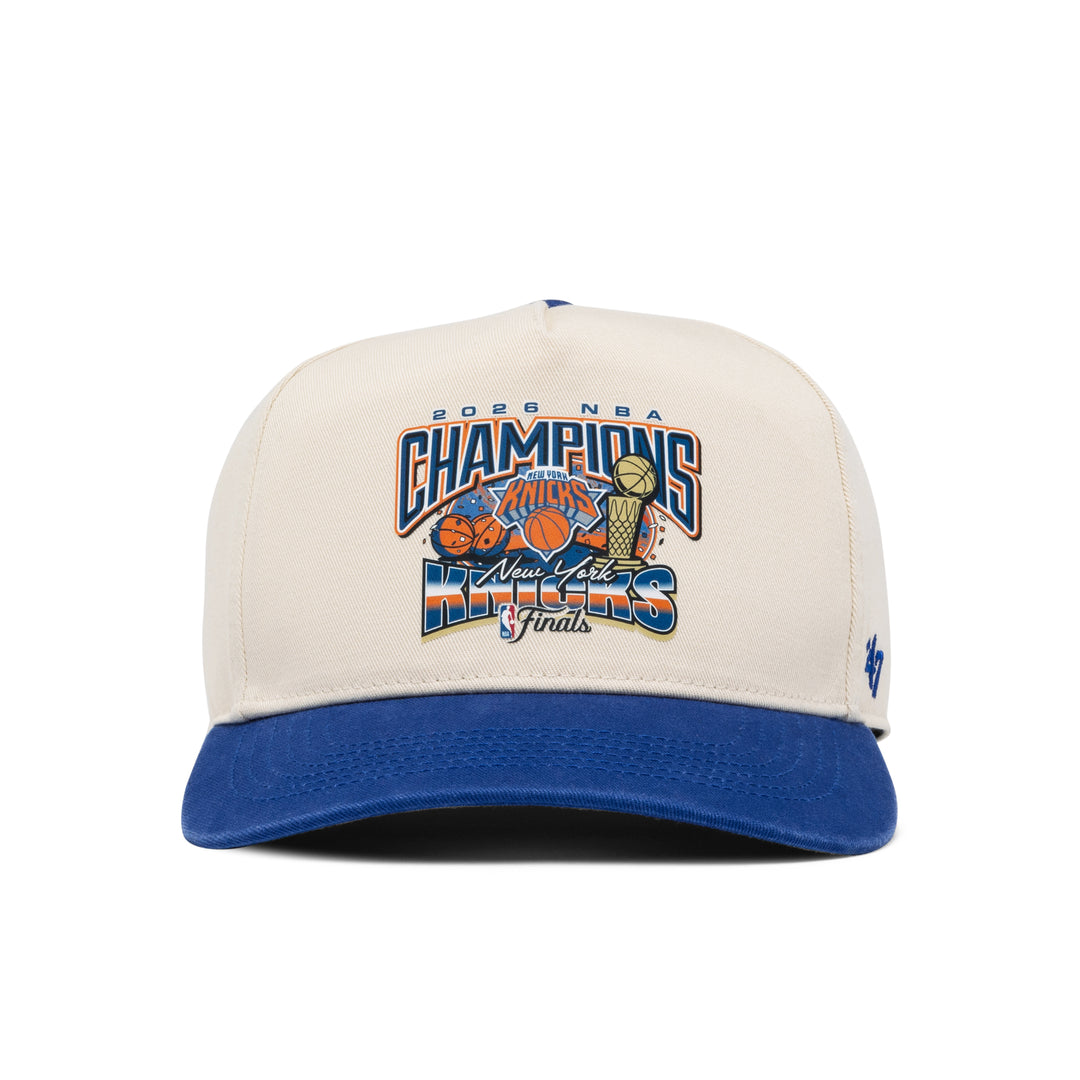 '47 Brand New York Knicks 2026 NBA Champions Cream/Royal Hitch