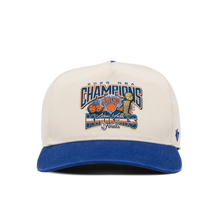 '47 Brand New York Knicks 2026 NBA Champions Cream/Royal Hitch