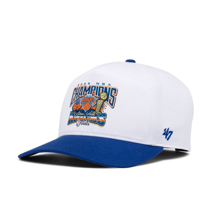 '47 Brand New York Knicks 2026 NBA Champions White/Royal Hitch
