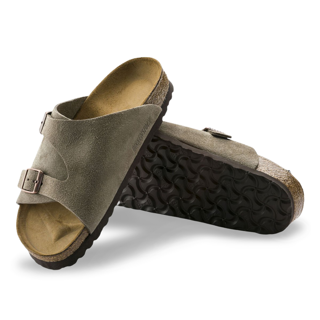 Birkenstock Men's Zurich Taupe Suede
