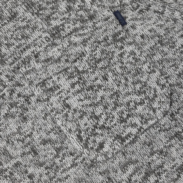 Dime Men's Knitted Polo Static Grey
