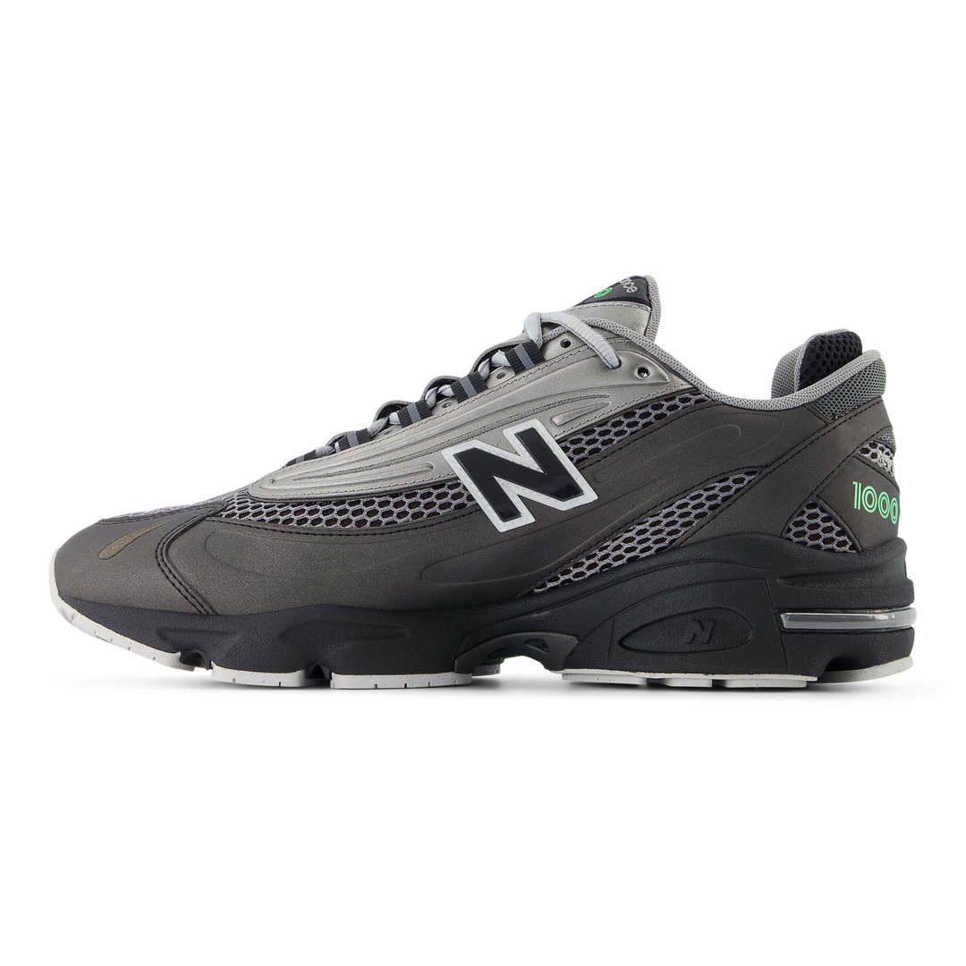 New Balance Men's M1000T Black/Silver/Lime