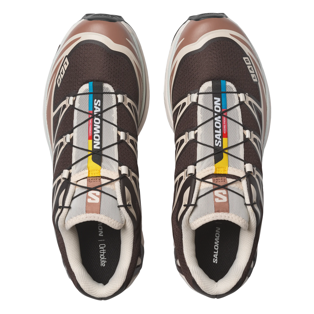 Salomon Men's XT-6 Black Coffee/Burro/Bitter Chocolate