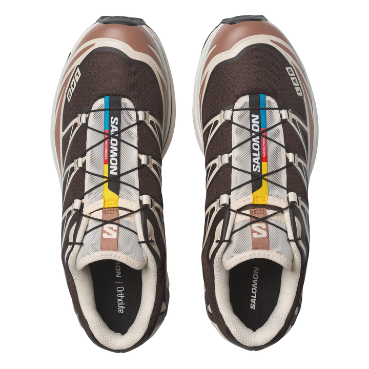 Salomon Men's XT-6 Black Coffee/Burro/Bitter Chocolate