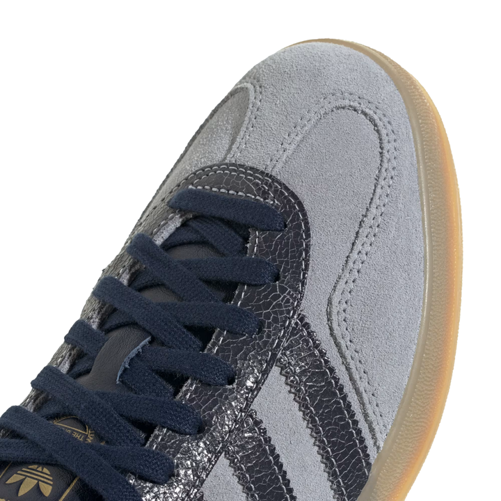 Adidas Men's Gazelle Indoor Grey/Navy/Gum