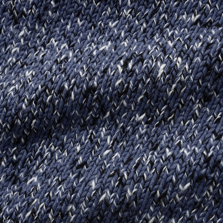 Butter Men's Speckle Knit Sweater Navy