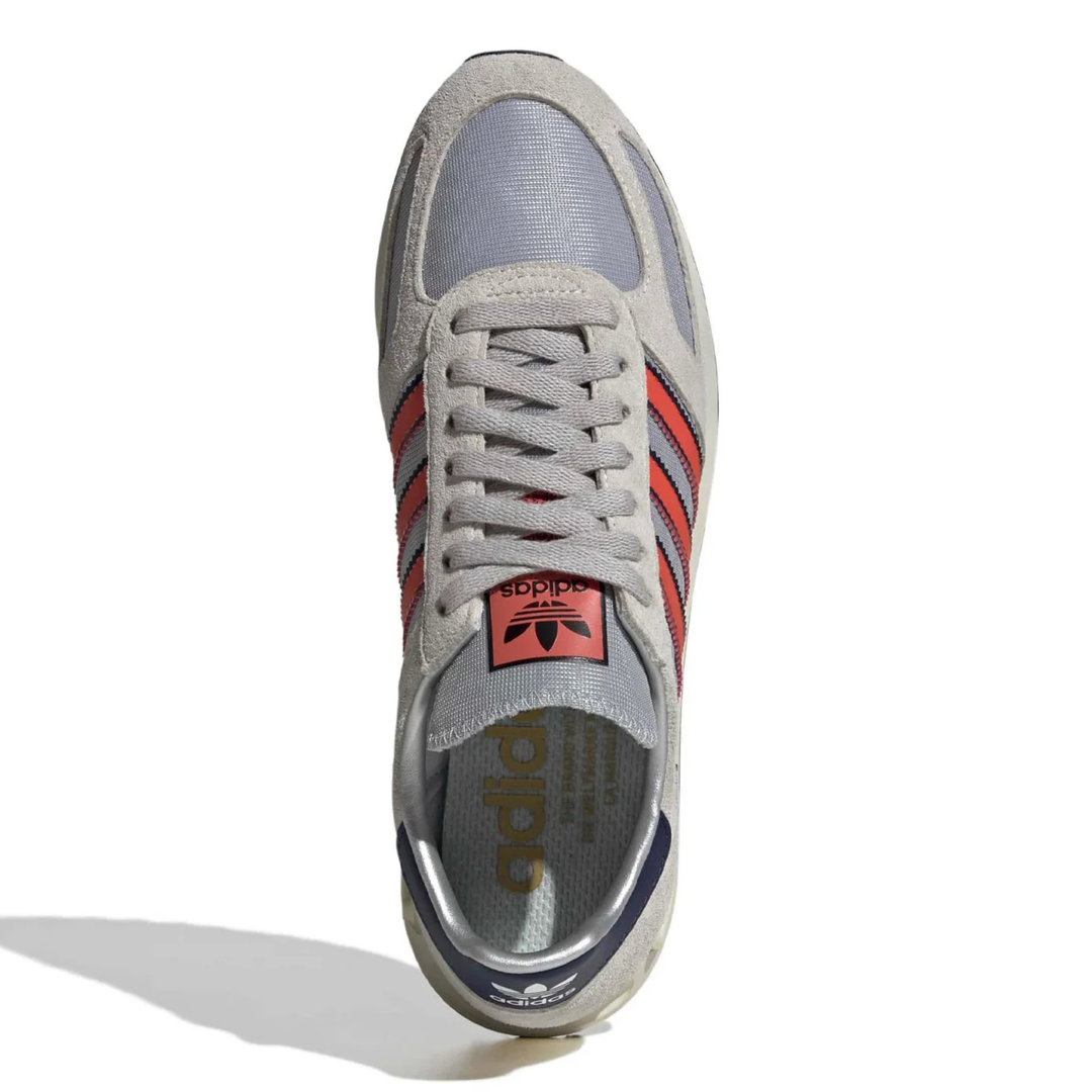 Adidas Men's LA Trainer OG Silver Metallic/Supplier Color/Dark Blue