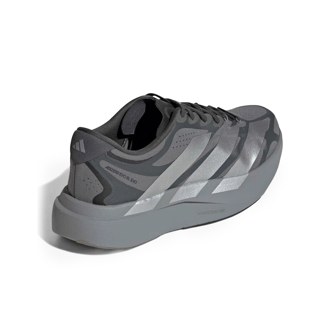 Adidas Men's Adizero EVO SL Dark Grey/Silver Metallic/Grey