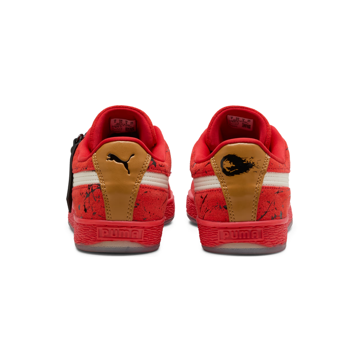 Puma X Street Fighter Men's Ken Red/White/Black Suede