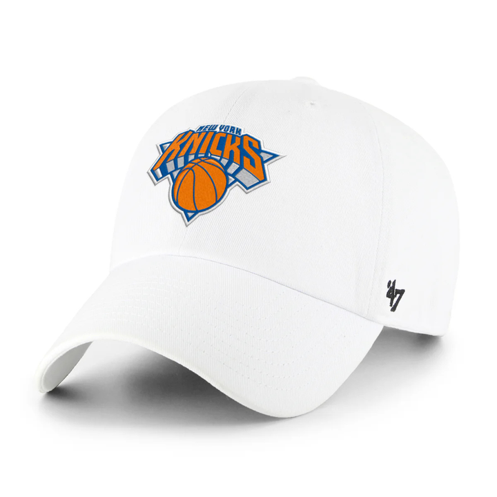 47 Brand Men's New York Knicks Cleanup White