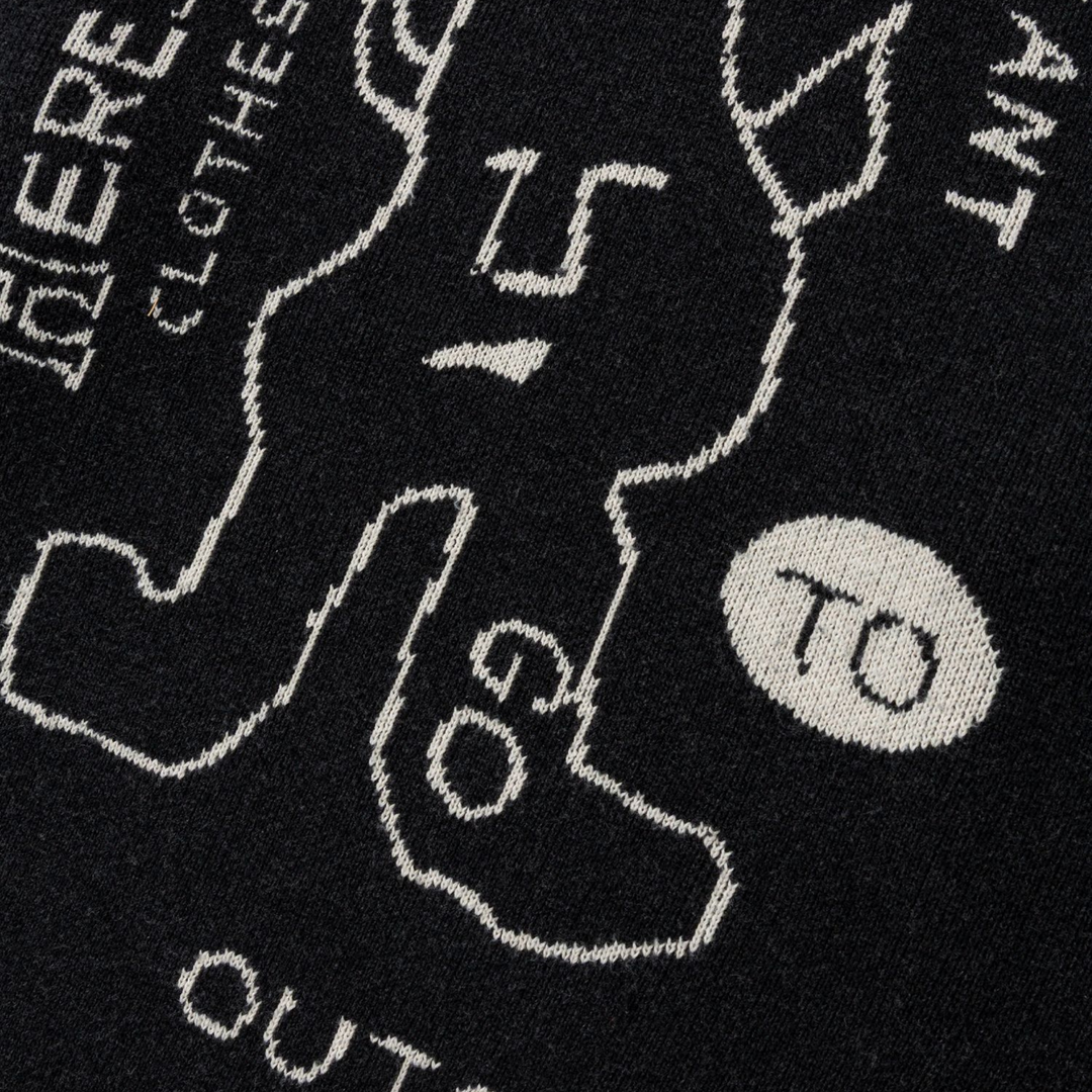 Heresy Men's Outdoors Knit Black/White