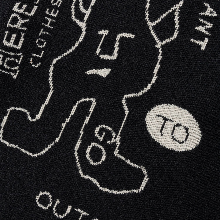 Heresy Men's Outdoors Knit Black/White