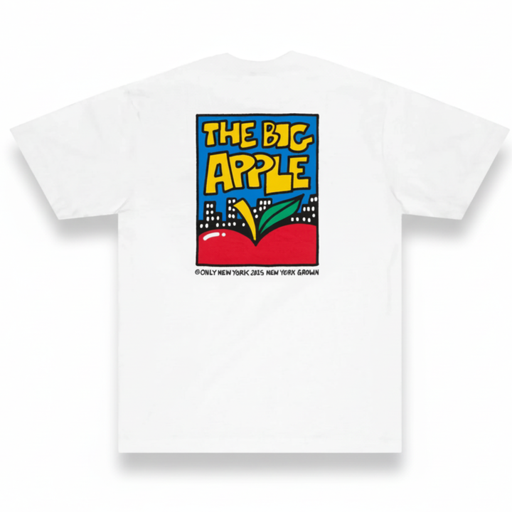 Only NY Men's Big Apple Skyline T-Shirt White