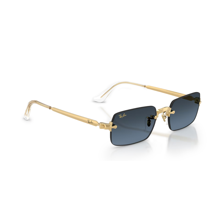 Ray Ban x A$AP Rocky RB3928 Blue Gradient Dark Grey Lens/Polished Arista Gold Frame