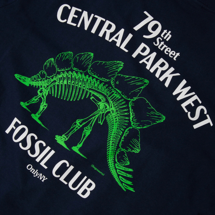Only NY Men's Central Park Fossil Club T-Shirt Navy
