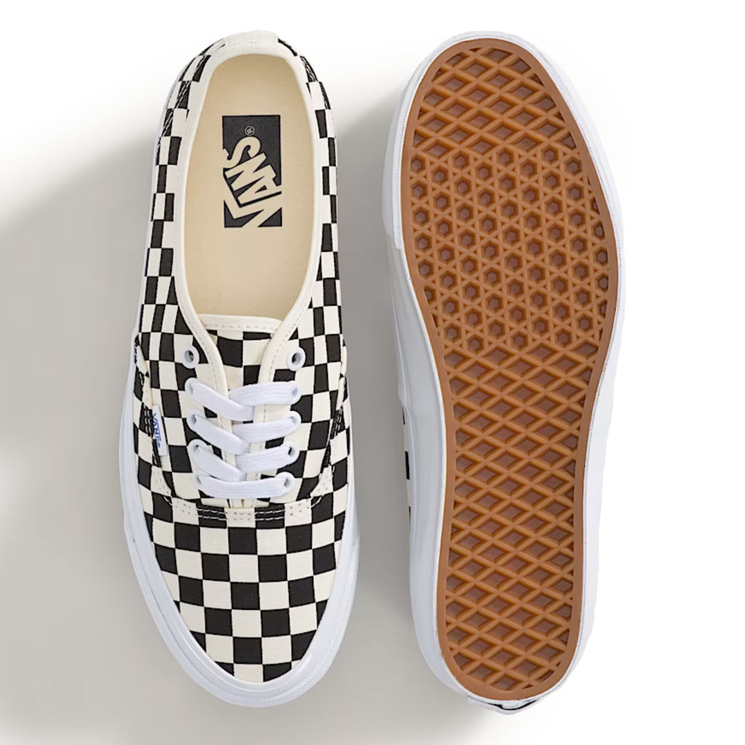 Vans Men's Premium Authentic Checkerboard Black/Off White
