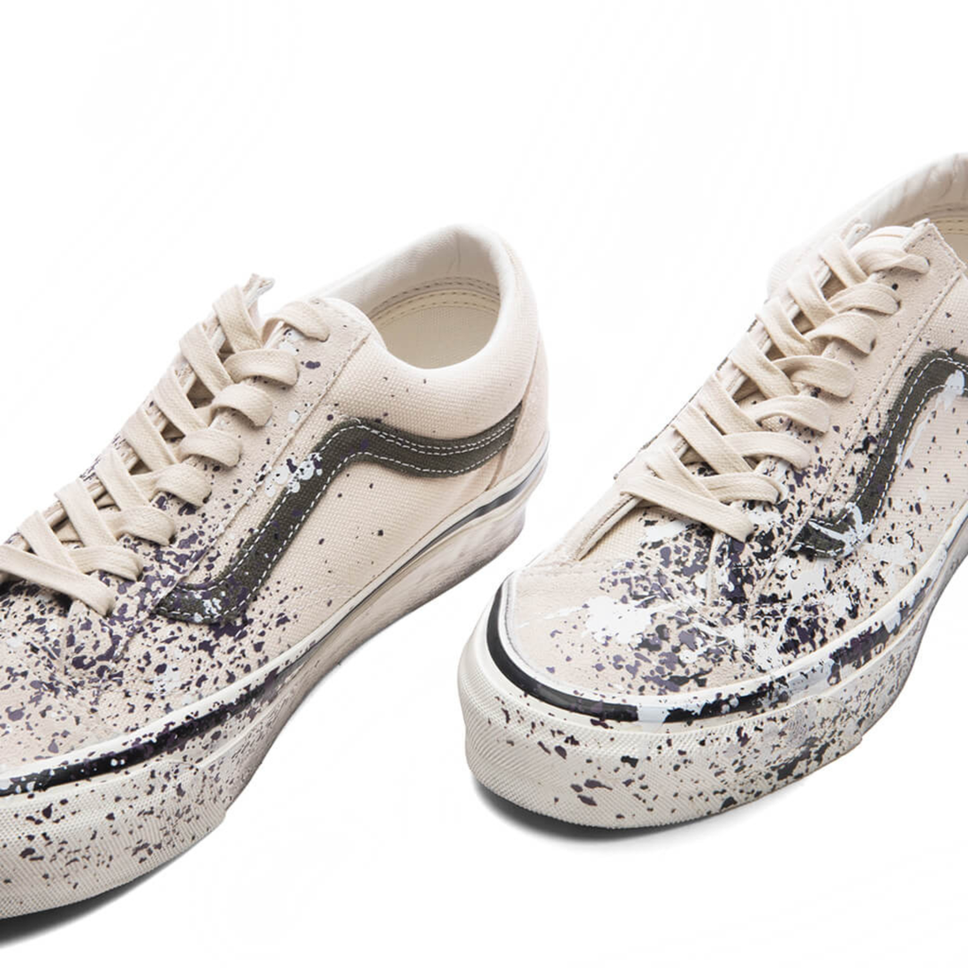 Vans Men's Premium Old Skool 36 Paint Splatter Turtledove