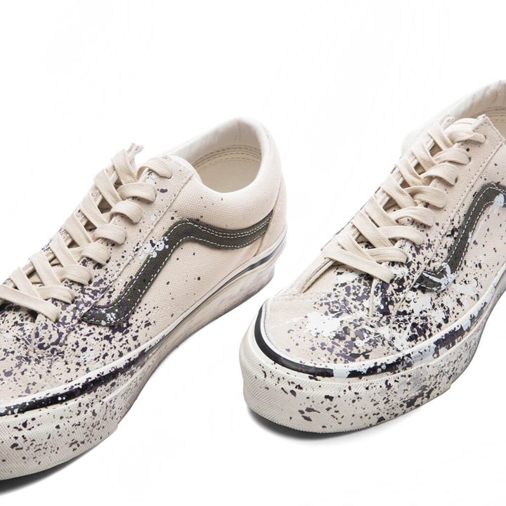 Vans Men's Premium Old Skool 36 Paint Splatter Turtledove