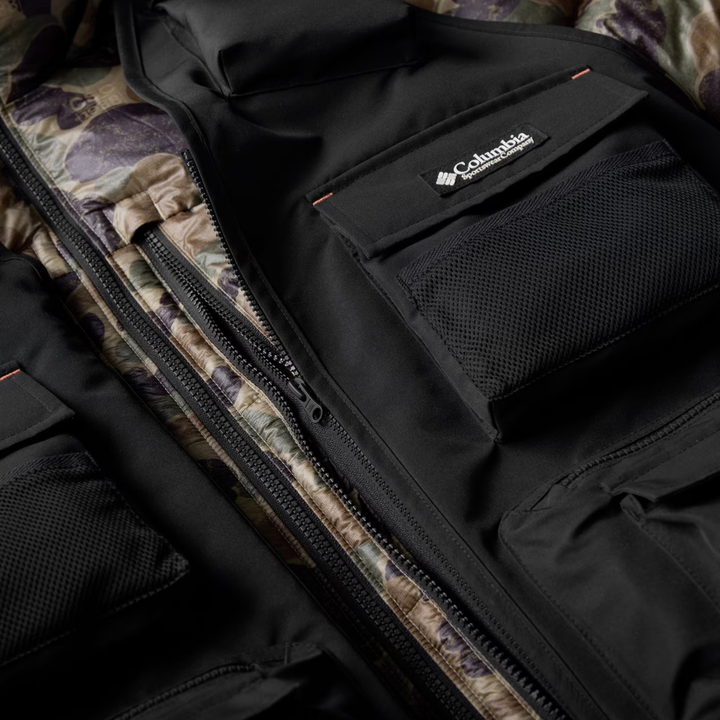 Columbia CSC1938 Dually Mountain™ Printed Outerchange British Tan Duck Camo