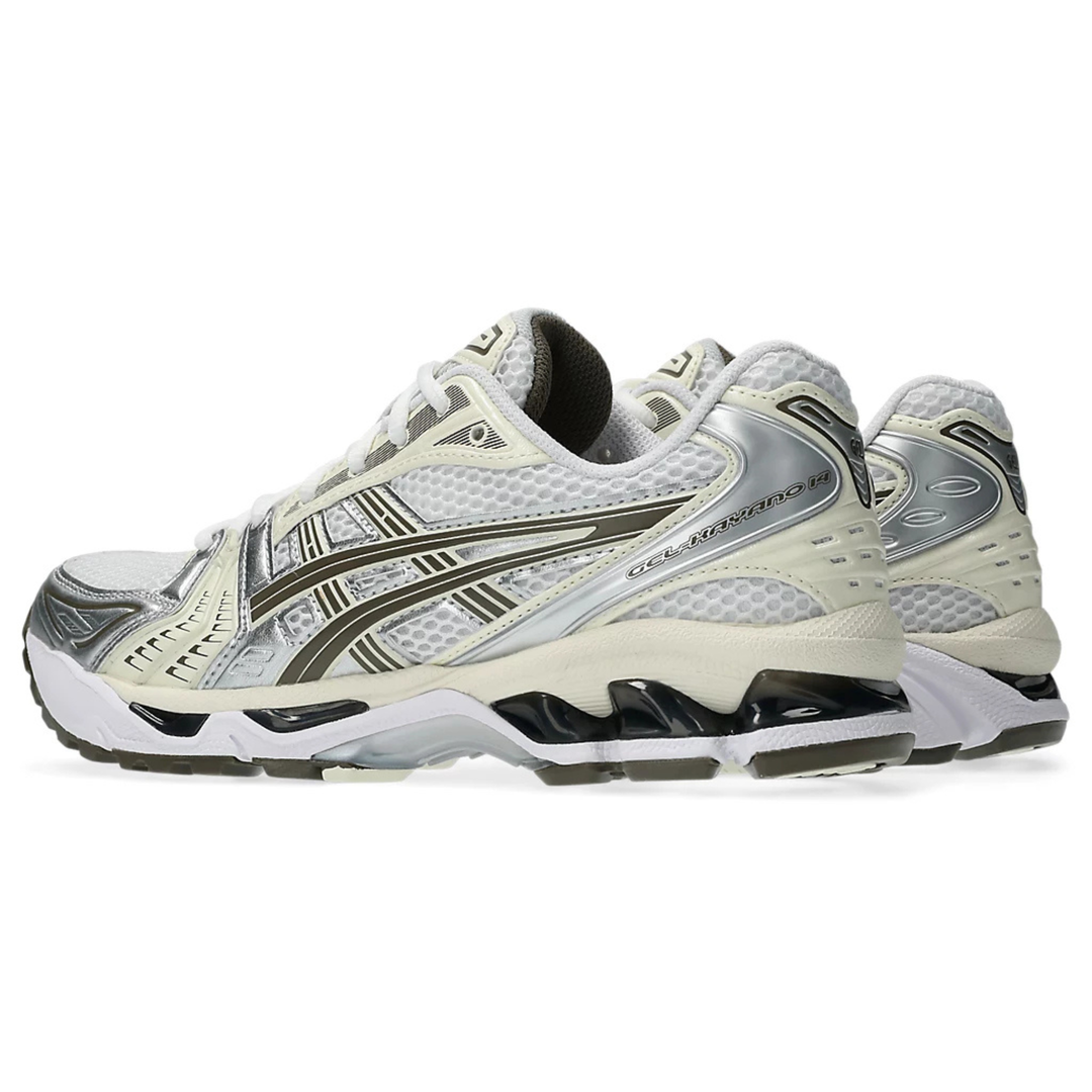 Asics Men's Gel-Kayano 14 White/Ivory – West NYC Asics Men's Gel-Kayano 14 White/Ivory – West NYC