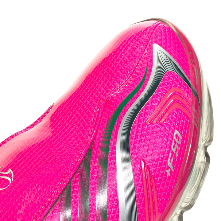 Adidas Women's F50 Adiframe Shock Pink/Bold Green/Silver Metallic