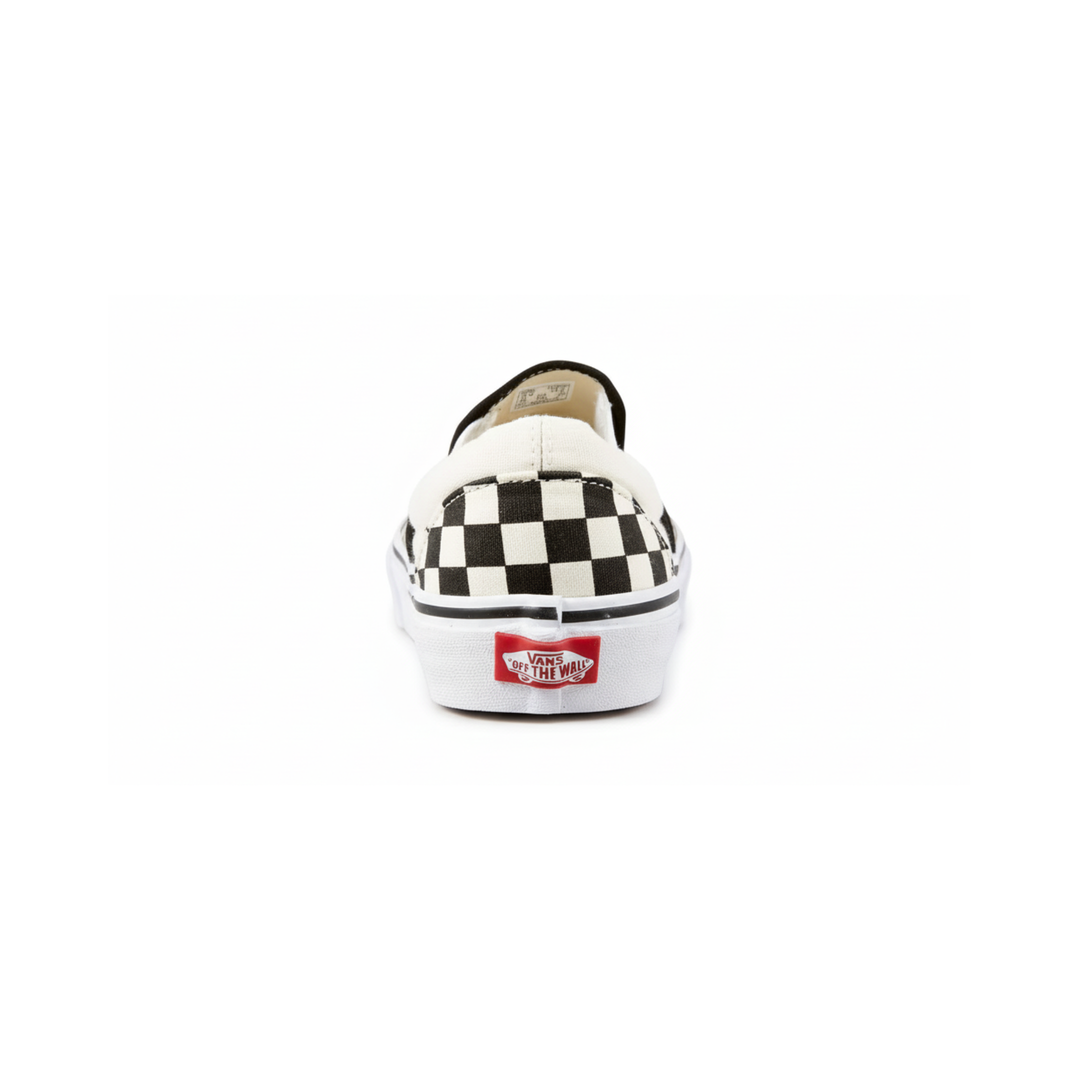 Vans Unisex Slip On Black/Off White Checkerboard