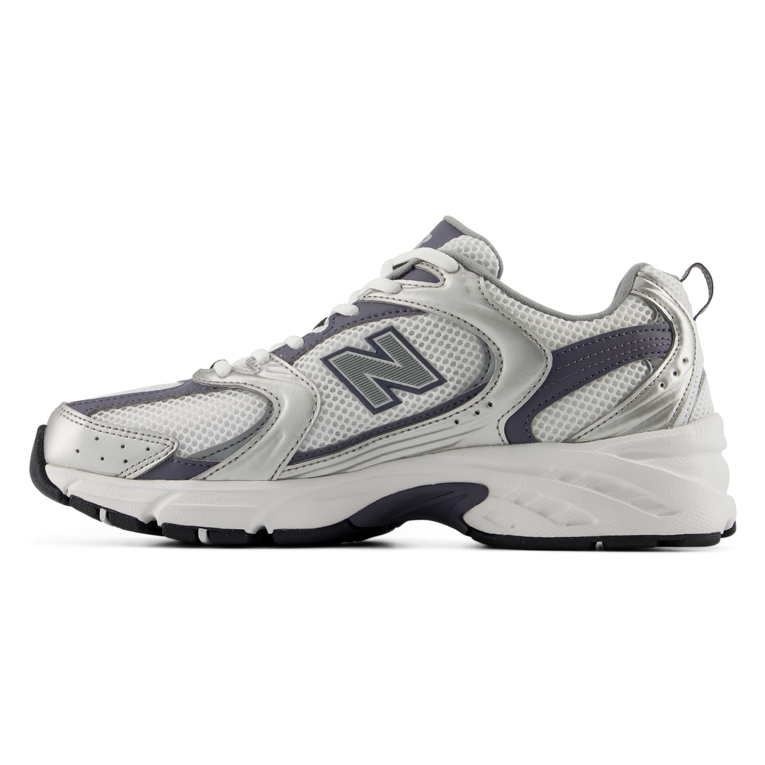 New Balance Men's U530SMP Silver Metallic/Neptune Grey/White