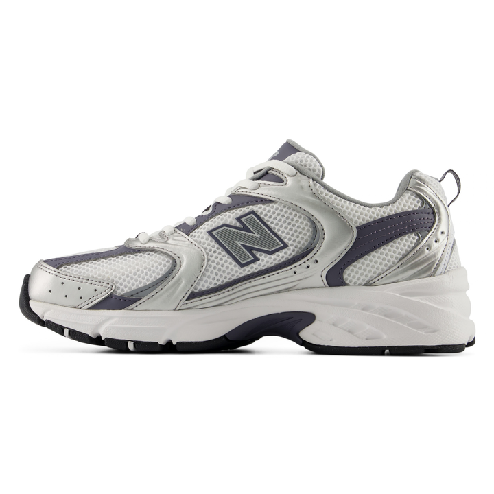 New Balance Men's U530SMP Silver Metallic/Neptune Grey/White