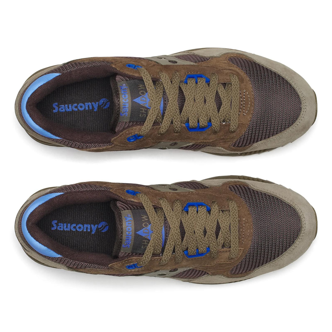 Saucony Men's Shadow 5000 Brown/Blue/Tan