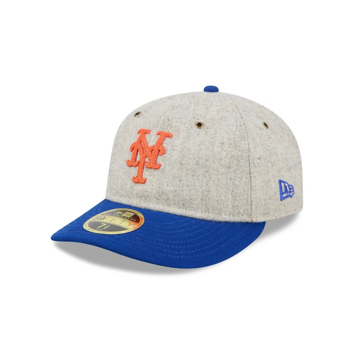New Era 59FIFTY New York Mets Moon Herringbone Retro Crown Fitted