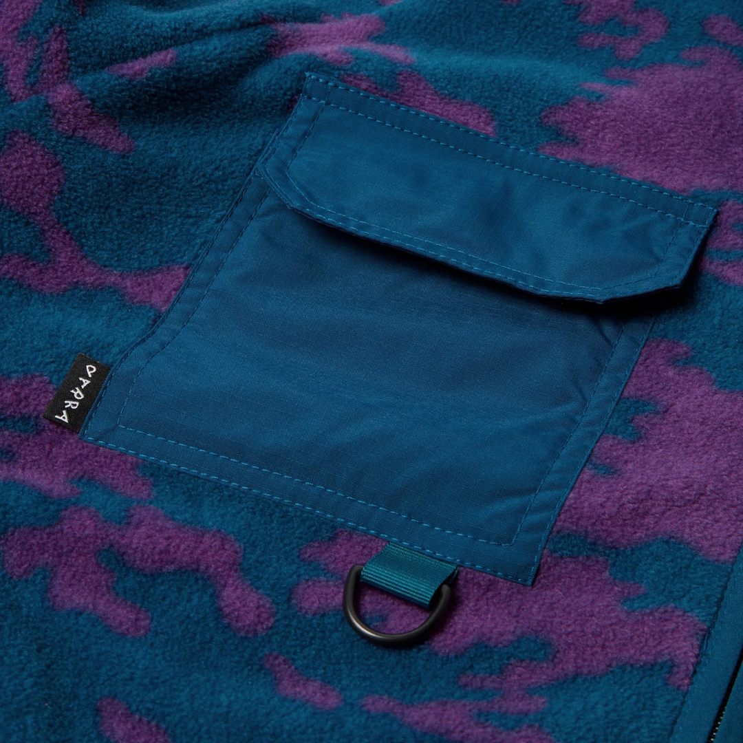 By Parra Men's Darwin Camo Fleece Purple/Blue