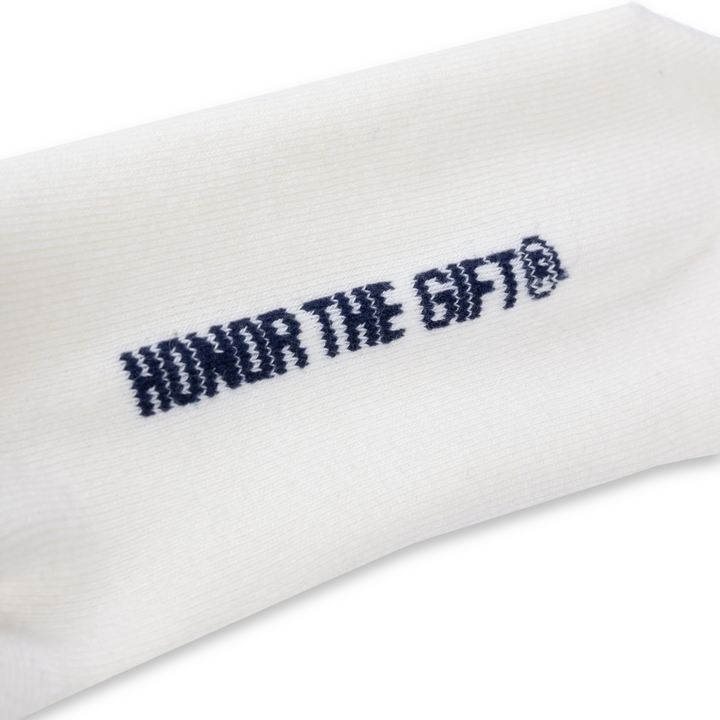 Honor The Gift For Sale Ribbed Sock Bone