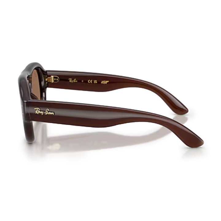 Ray Ban Aviator Puffer Brown