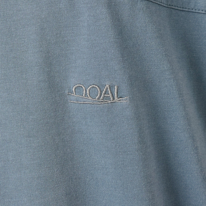 Nanamica Men's OOAL Pocket Tee Blue Grey