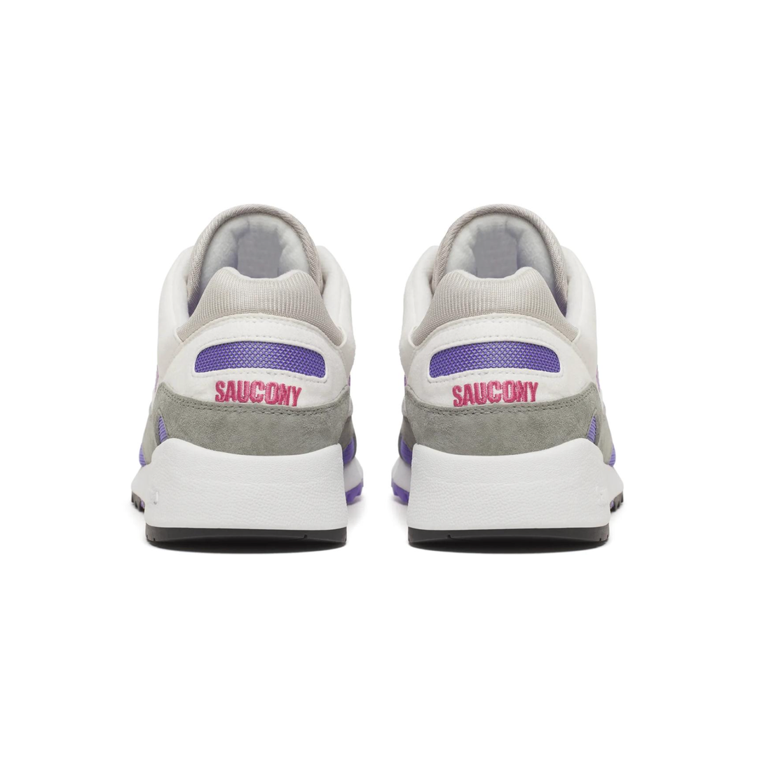 Saucony Men's Shadow 6000 White/Grey/Purple