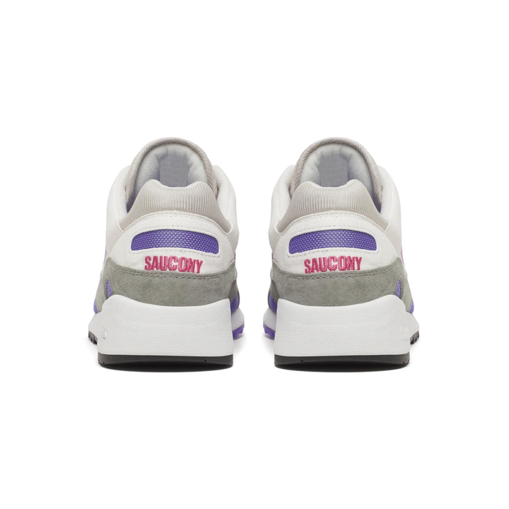 Saucony Men's Shadow 6000 White/Grey/Purple
