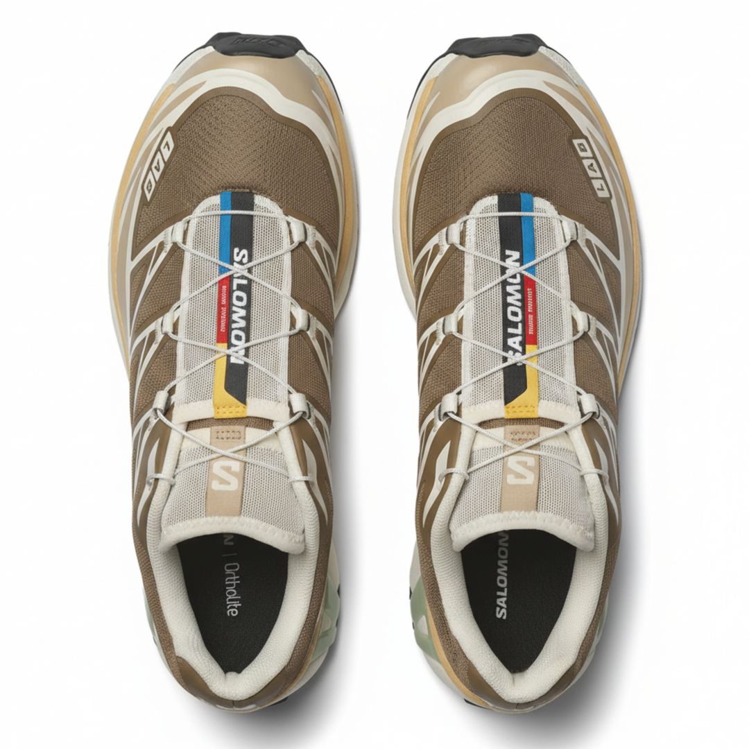 Salomon Men's XT-6 Coyote Brown/Safari/Sahara Sun