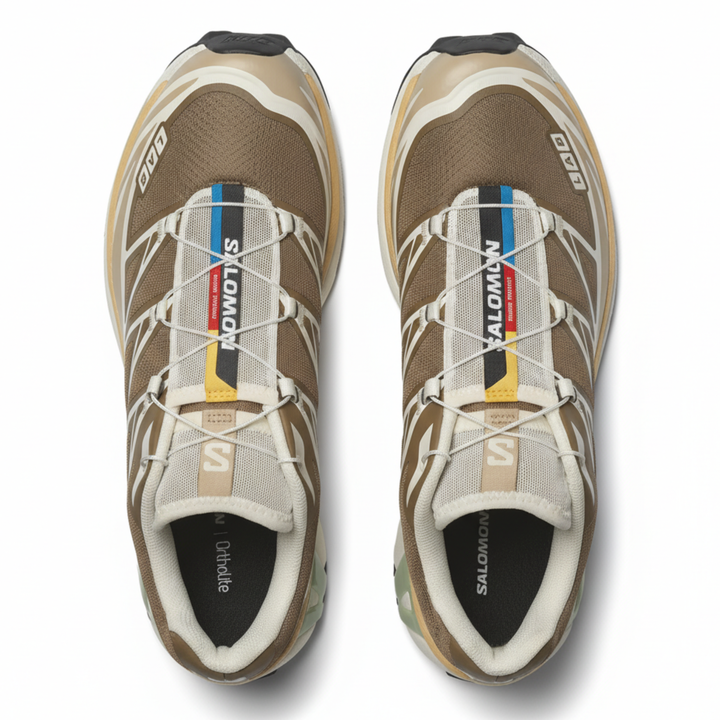 Salomon Men's XT-6 Coyote Brown/Safari/Sahara Sun