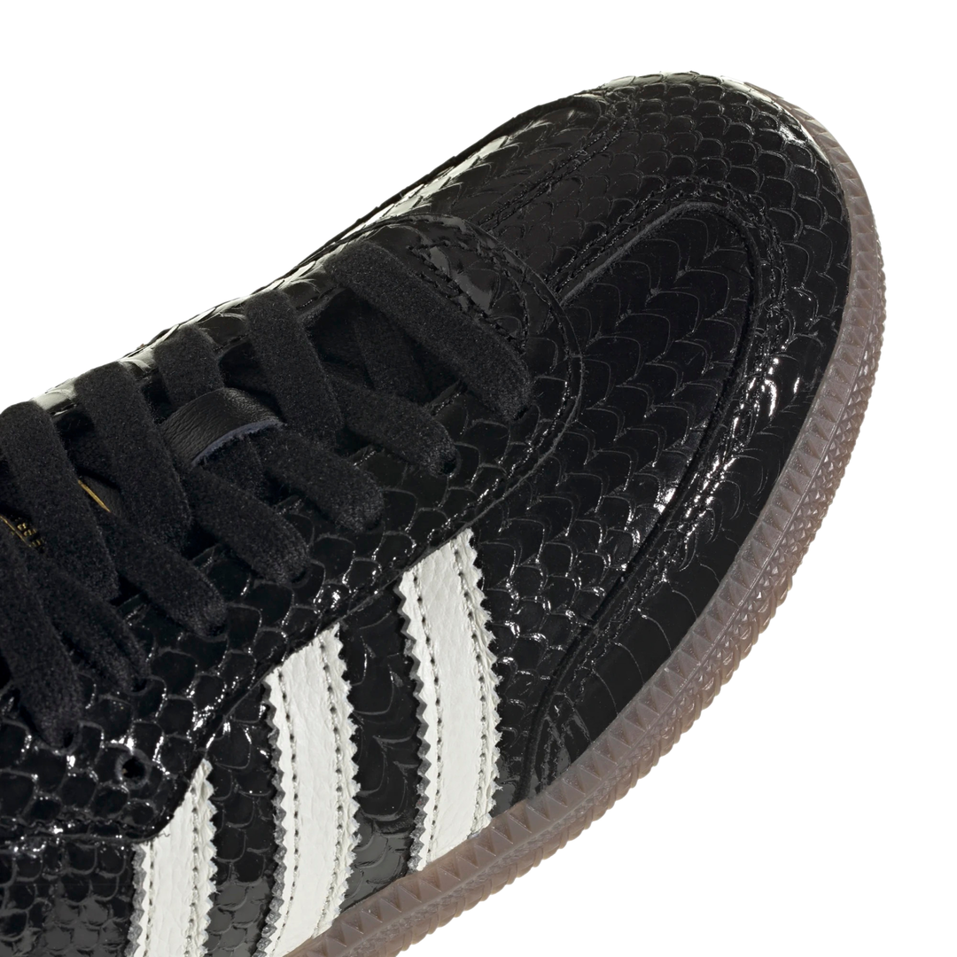 Adidas Women's Samba OG Crocodile Core Black/Off White/Gum Five