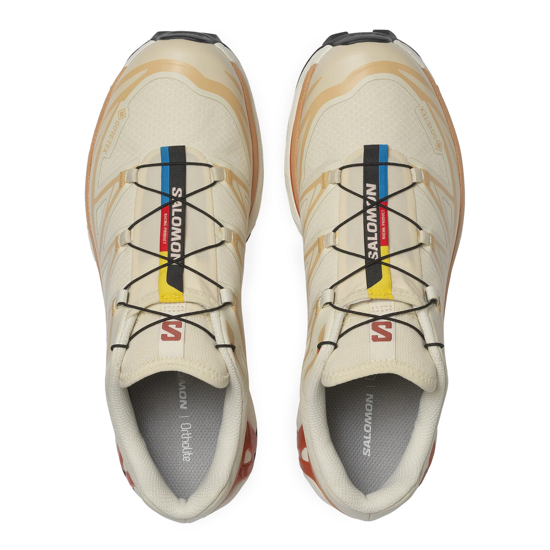 Salomon Men's XT-6 Gore-Tex Almond Milk/Soft Clay/Ochre Salomon Men's XT-6 Gore-Tex Almond Milk/Soft Clay/Ochre