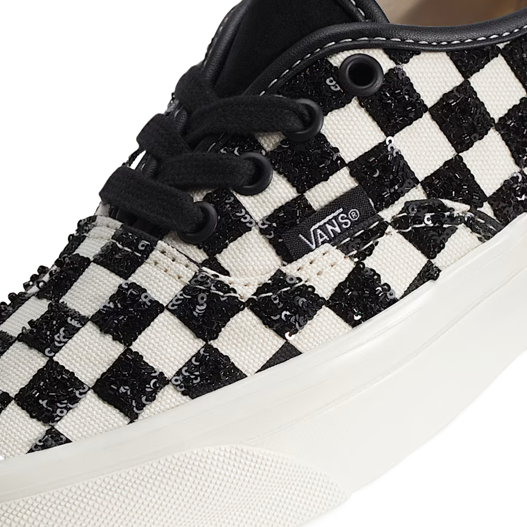 Vans Men's Premium Authentic Beaded Checkerboard Black/White