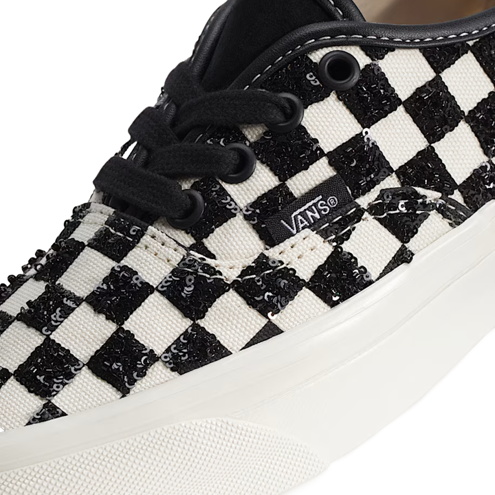 Vans Men's Premium Authentic Beaded Checkerboard Black/White