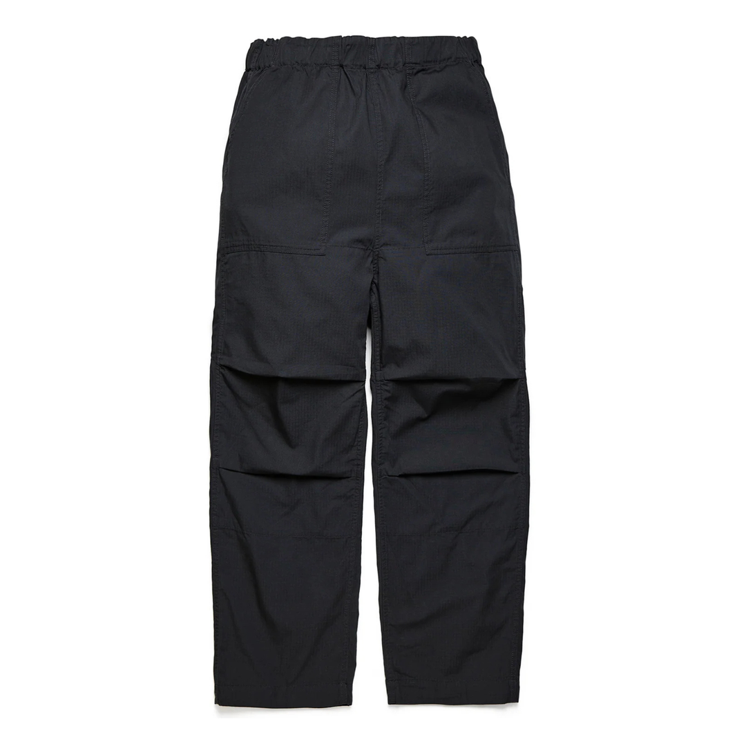 Snow Peak Men's Takibi Light Ripstop Black Easy Pants