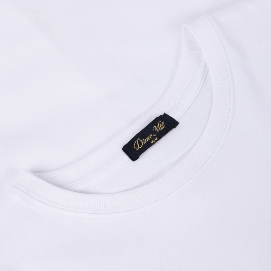 Dime Men's Calling T-Shirt White