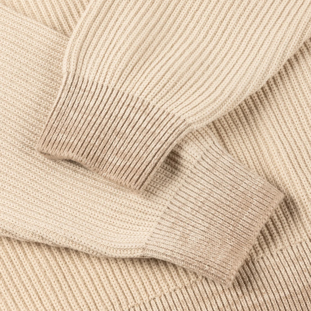 Dime Men's Double Zip Knit Tan