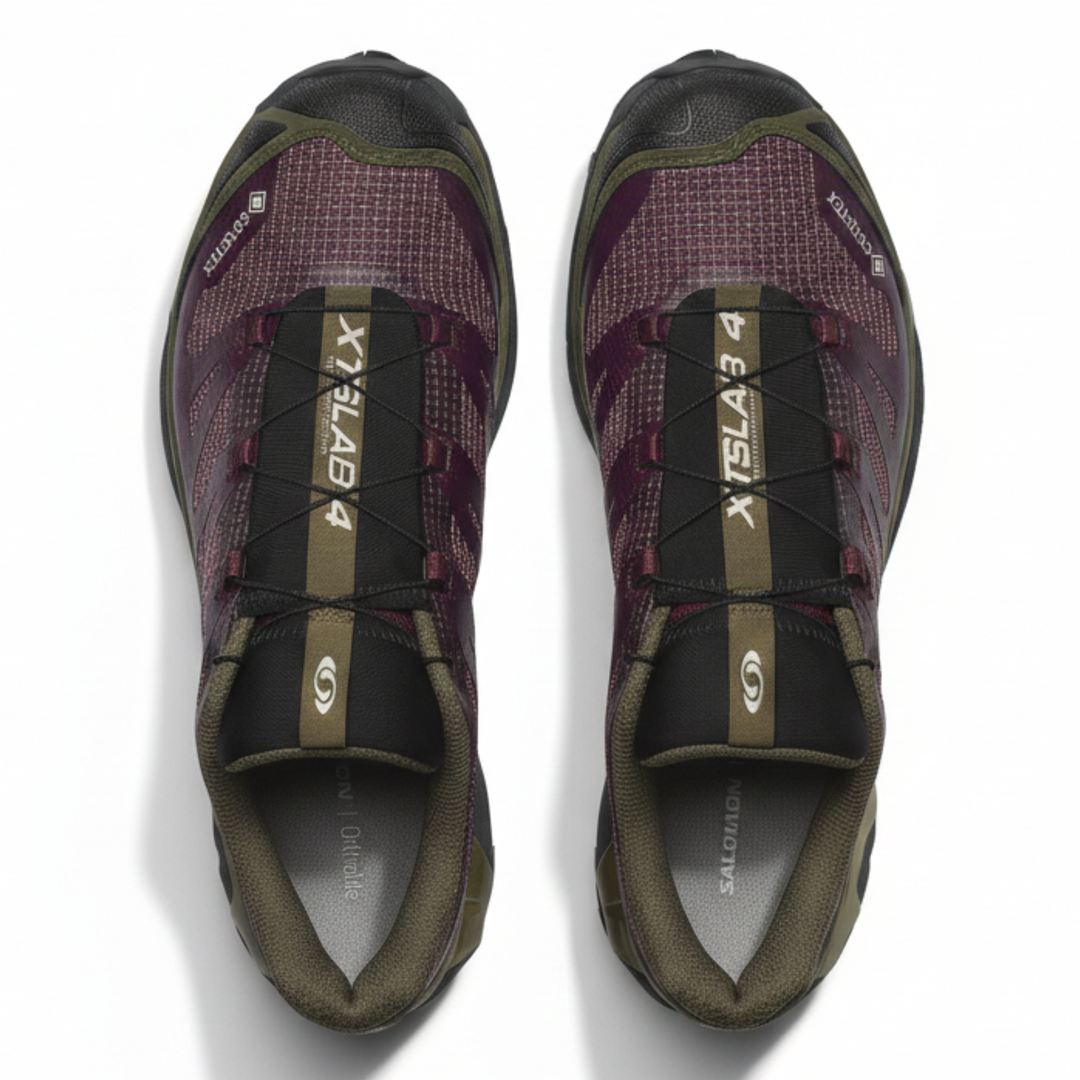 Salomon Men's XT-4 OG Gore-Tex Maroon Banner/Winter Bloom