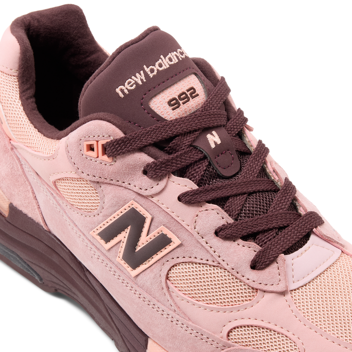 New Balance Men's U992PK Pink Chalk/Pink Lemonade/Cherry Leather
