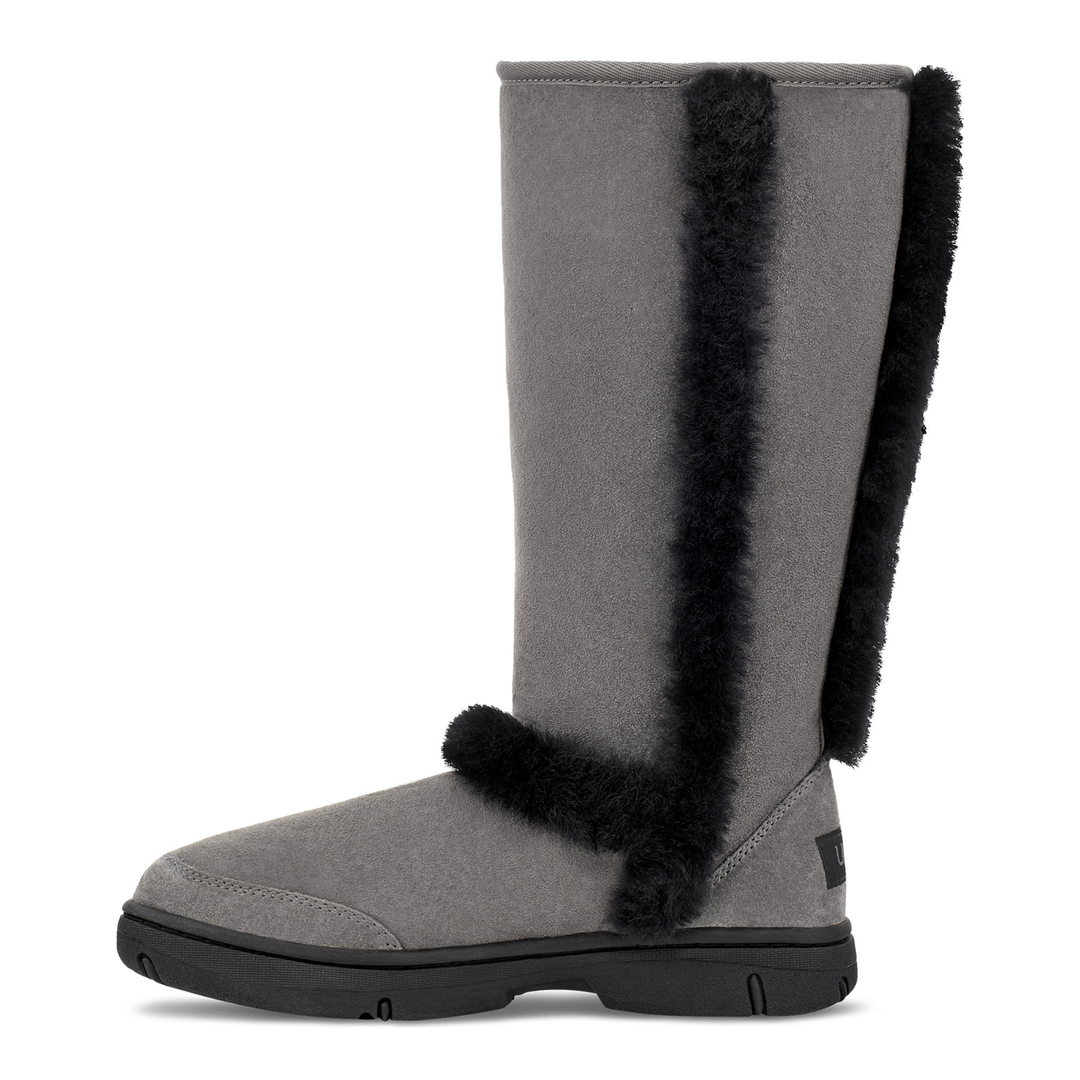 UGG Women's Sunburst Grey/Black Tall Boot